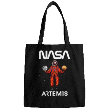 Discover NASA Artemis Mission Astronaut Moon Mars Bags