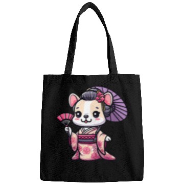Discover French Bulldog Pet Cream French Bulldog Kimono Funny Dog Geisha Bags