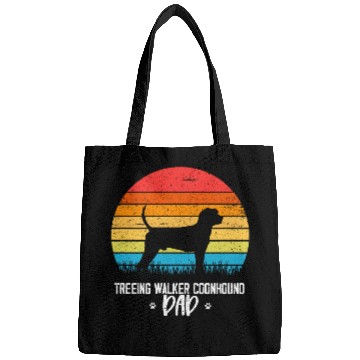 Discover Coonhound Pet Treeing Walker Coonhound Dad Daddy Fur Parent Bags