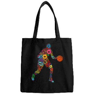 Discover Sport Basketball Player Name Initial Monogram Custom Letter Q Bags