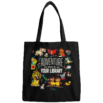 Discover Adventure Begins At Your Library Summer Reading 2024 Animals Bags