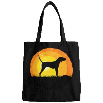 Discover Coonhound Pet Treeing Walker Coonhound Dog Retro 11 Bags