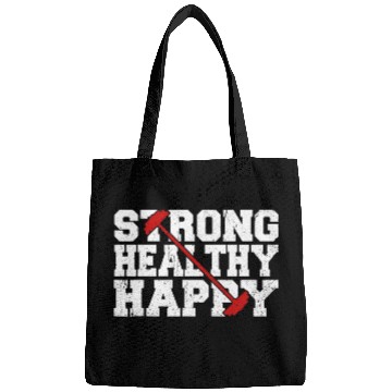 Discover Strong Healthy Happy Fitness Personal Trainer Gym Bags