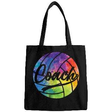 Discover Sport Volleyball Cute Funny Volleyball Coach Bags