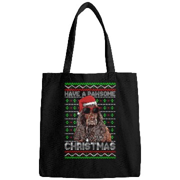 Discover Boykin Spaniel Pet Funny Pawsome Christmas Bags