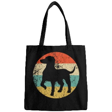 Discover German Shorthaired Pet Retro German Shorthaired Pointer Dog Breed Icon Bags