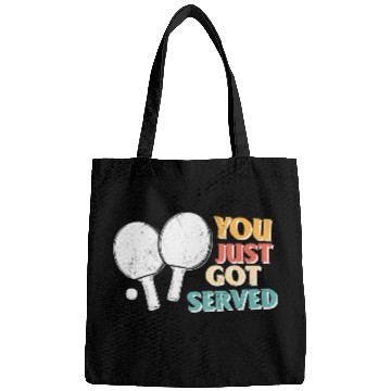 Discover Sport Ping Pong You just got served funny Bags