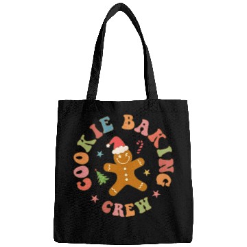 Discover Cookie Baking Crew Christmas Festive Holiday Baking Design Bags