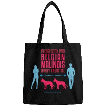 Discover Belgian Malinois Pet Social Distancing Guide Bags