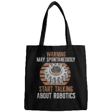 Discover Robot Engineer Science Robot Mechanic Tech Intelligence Bags