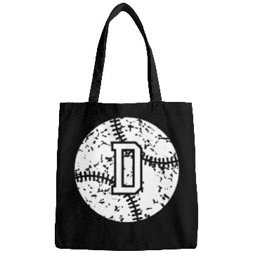 Discover Sport Baseball Letter D Baseball Team Red Initial D Bags