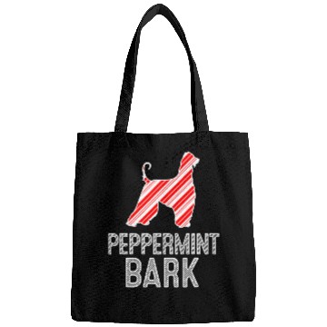 Discover Afghan Hound Peppermint Bark Christmas Dog Bags