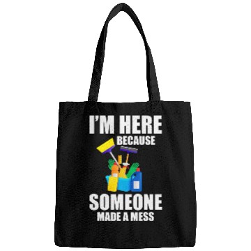 Discover Funny Janitor Housekeeping Cleaners Bags