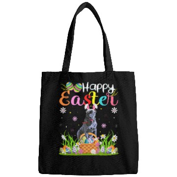 Discover Cane Corso Pet Bunny Egg Hunt Funny Cane Corso Happy Easter Bags