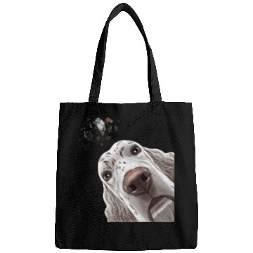 Discover English Setter Pet Funny Curious Bags