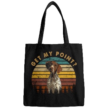 Discover German Shorthaired Pet Classic German Shorthaired Pointer Get My Point GSP Bags