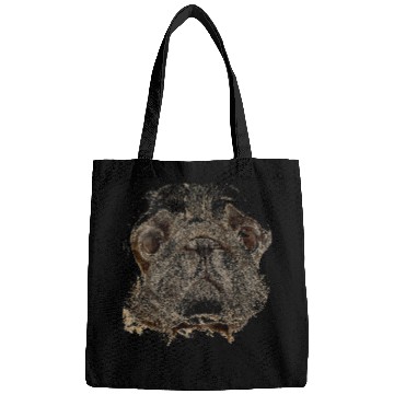 Discover Pug Pet Animal Face Bags