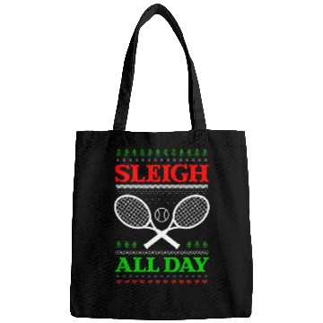 Discover Sport Tennis Sleigh All Day Design Christmas Bags