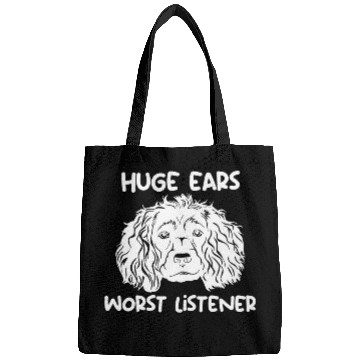 Discover Boykin Spaniel Pet huge ears worst listener Bags