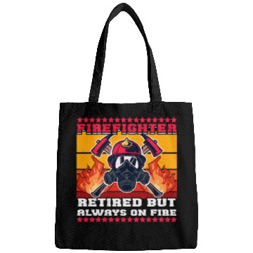 Discover Volunteer Firefighter Fireman Retired on Fires 2Firefighters Bags