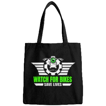 Discover Motorcycle Safety Apparel Watch For Bikes Saves Lives Bags