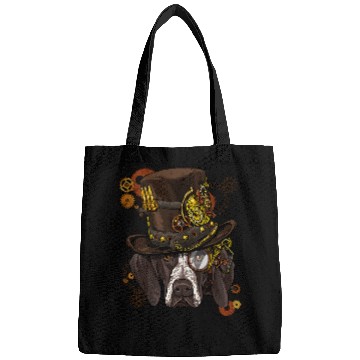 Discover German Shorthaired Pet Steampunk German Shorthaired Pointer GSP Dog Face Bags