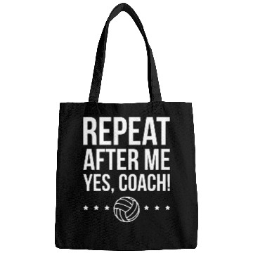 Discover Repeat After Me Yes Coachs Volleyball Coach Bags
