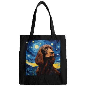 Discover Boykin Spaniel Pet Starry Night For Dog Mom Dog Dad 2 Bags