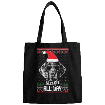 Discover German Shorthaired Pet Sleigh all Day German Shorthaired Pointer Christmas Bags