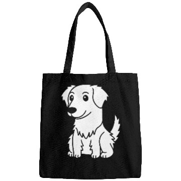 Discover Pyrenees Pet Cute Cartoon Great Pyrenees Funny Bags