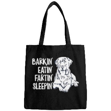 Discover Labrador Pet Design for a Silver Lab Owner Bags