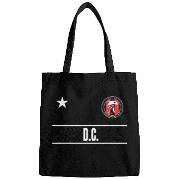 Discover Sport Soccer Washington D.C. Soccer Jersey Eagle Stripes 2Fan Design Bags