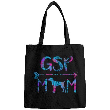 Discover German Shorthaired Pet Womens German Shorthair Pointer Funny GSP Mom Bags