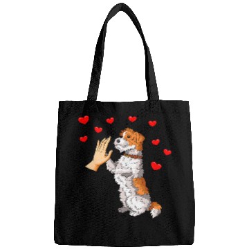 Discover Fox Terrier Pet Wire hair fox terrier stuffed animal Bags