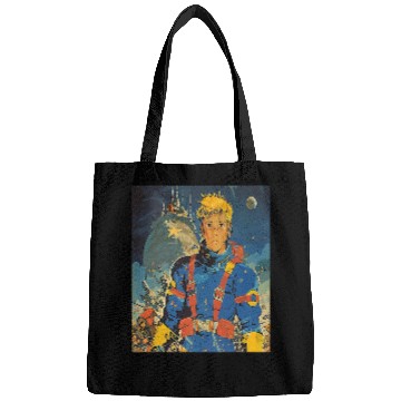 Discover Retro vintages 1950s Space SciFi Comic Book Outer Space Art Bags