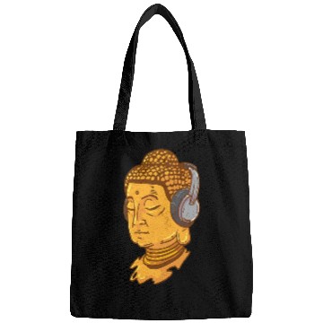 Discover Buddha Headphone Buddhist Monk DJ Bags