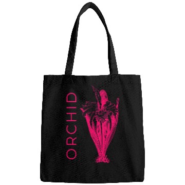 Discover Orchid Flower Graphic Florist Bags