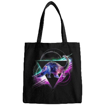 Discover Dinosaur Pet Aesthetic Galaxy Brontosaurus Bags
