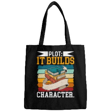 Discover Plot It Builds Character Book Writing Author Writer 4 Bags