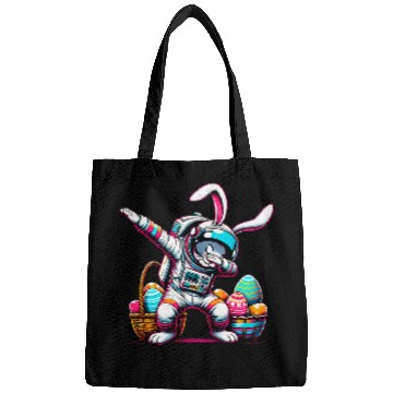 Discover Dabbings Easter Bunny Astronaut Rabbit Bags