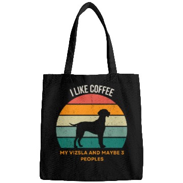 Discover funny Hungarian Magyar Vizsla dog for a Vizsla Lover Bags