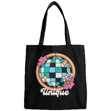Discover Womens uniques Womens Creative Expression Graphic Retro Disco Ball Bags