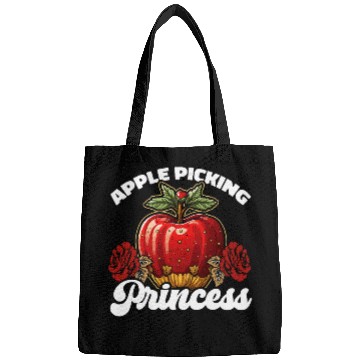 Discover Apple Picking Apple Tree Apple Fruit Lover Apple Farmer Bags