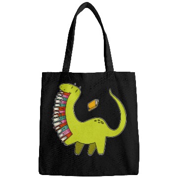 Discover Dinosaur Pet Brontosaurus Reader Bookmarks Reading Librarian Student Book Bags