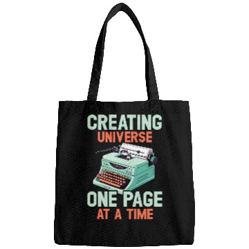 Discover Author Bookworm Novel Book Writer Journalist Literature 3 Bags