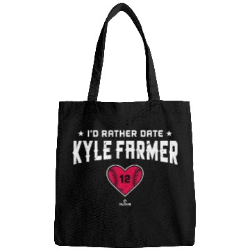 Discover Id Rather Date Kyle Farmer Minnesota MLBPA Bags