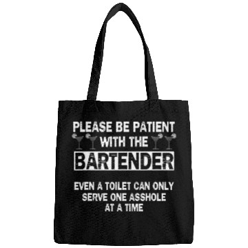 Discover Please Be Patient Intoxicologist Cocktail Lover Bartender Bags