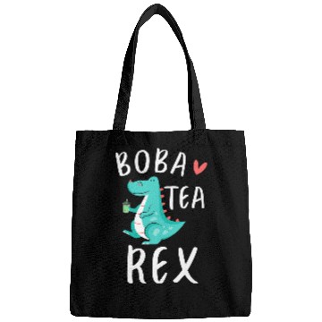 Discover Dinosaur Pet Boba Tea Dino Dinosaurs Bubble Pearl Milk Tea TRex Bags