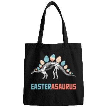 Discover Dinosaur Pet Funny Easterasaurus Stegosaurus Egg Dinosaur Happy Easter Bags