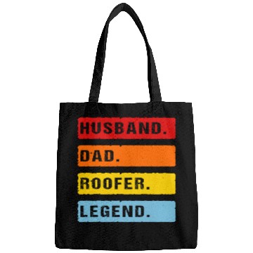 Discover Roofing Fathers Day Carpentry Roof Carpenter Roofers Dad Bags